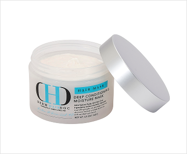 A jar of deep conditioning moisture mask