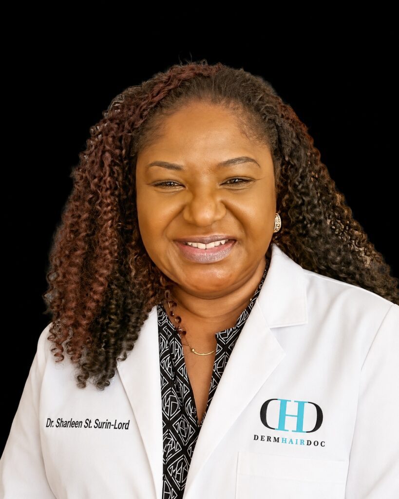 Dr Sharleen St Surin Lord dermatologist hair specialist